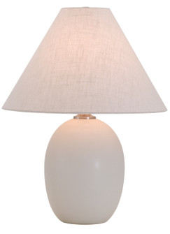 Scatchard One Light Table Lamp in White Matte (30|GS140WM)