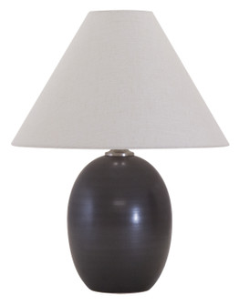 Scatchard One Light Table Lamp in Black Matte (30|GS140BM)