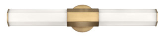 Facet LED Vanity in Heritage Brass (13|51152HB)