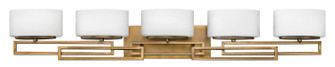 Lanza Five Light Vanity in Brushed Bronze (13|5105BR)