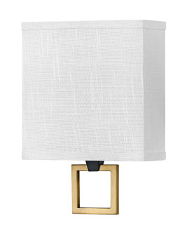 Link Off White LED Wall Sconce in Black (13|41302BK)