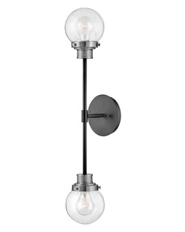 Poppy LED Wall Sconce in Black (13|40692BKBN)