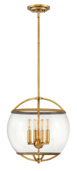 Calvin LED Pendant in Heritage Brass (13|3934HB)