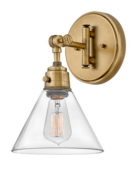 Arti LED Wall Sconce in Heritage Brass (13|3691HBCL)