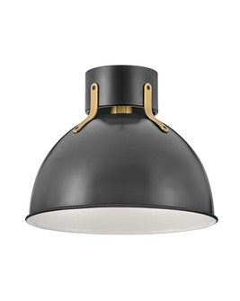 Argo LED Flush Mount in Satin Black (13|3481SK)