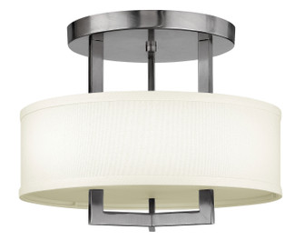 Hampton LED Semi-Flush Mount in Antique Nickel (13|3200ANLED)