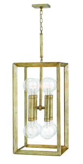 Tinsley LED Foyer Pendant in Silver Leaf (13|3108SL)