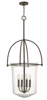 Clancy LED Foyer Pendant in Buckeye Bronze (13|3034KZ)