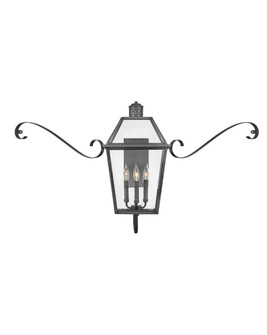 Nouvelle LED Outdoor Lantern in Blackened Brass (13|2774BLBSCR)