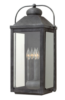 Anchorage LED Wall Mount in Aged Zinc (13|1858DZLL)