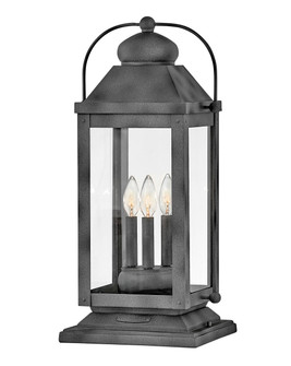 Anchorage LED Outdoor Lantern in Aged Zinc (13|1857DZLL)
