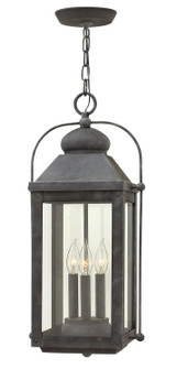 Anchorage LED Hanging Lantern in Aged Zinc (13|1852DZ)