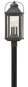 Anchorage LED Post Top or Pier Mount Lantern in Aged Zinc (13|1851DZ) Anchorage LED Post Top or Pier Mount Lantern in Aged Zinc (13|1851DZ)