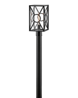 Brixton LED Post Top or Pier Mount Lantern in Black (13|18371BK) Brixton LED Post Top or Pier Mount Lantern in Black (13|18371BK)