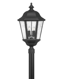 Edgewater LED Post Top or Pier Mount Lantern in Black (13|1677BKLV)