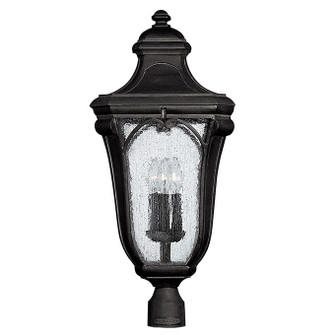 Trafalgar LED Post Top or Pier Mount Lantern in Museum Black (13|1311MB)