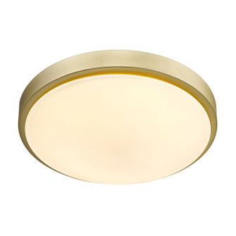 Gabi LED Flush Mount in Brushed Champagne Brass (62|9128FM13BCBOP)