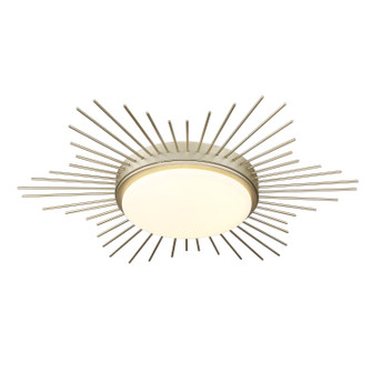 Kieran LED Flush Mount in White Gold (62|9126FM18WGOP)