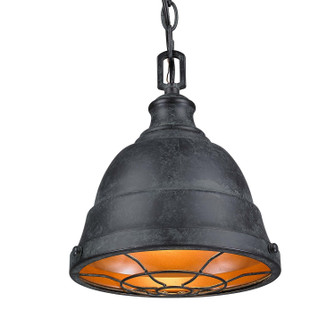 Bartlett One Light Mini Pendant in Black Patina (62|7312SBP)
