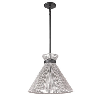 Avon One Light Pendant in Matte Black (62|6938MBLKBR)