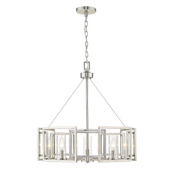 Marco Five Light Chandelier in Pewter (62|60685PW)