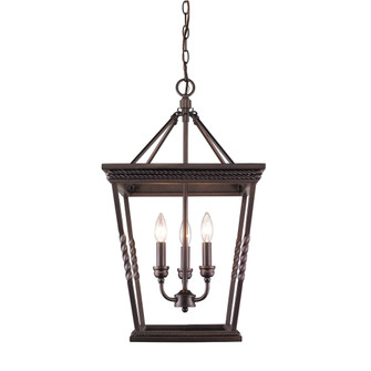 Davenport Three Light Pendant in Etruscan Bronze (62|42143PEB)