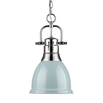 Duncan One Light Pendant in Chrome (62|3602SCHSF)