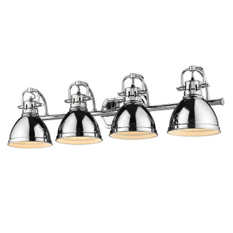 Duncan Four Light Bath Vanity in Chrome (62|3602BA4CHCH)