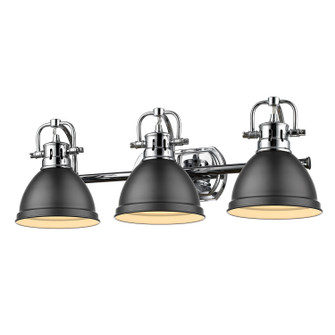 Duncan BCB Three Light Bath Vanity in Chrome (62|3602BA3CHBLK)