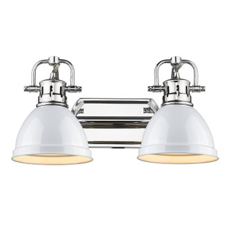 Duncan Two Light Bath Vanity in Chrome (62|3602BA2CHWH)