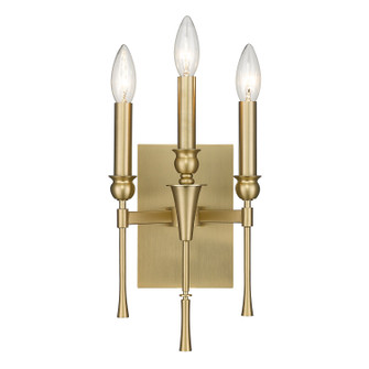 Landon Three Light Wall Sconce in Brushed Champagne Brass (62|3509WSCBCB)