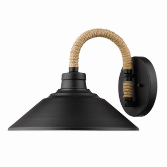 Journey One Light Wall Sconce in Natural Black (62|33181WNB)