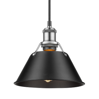 Orwell One Light Mini Pendant in Pewter (62|3306SPWBLK)