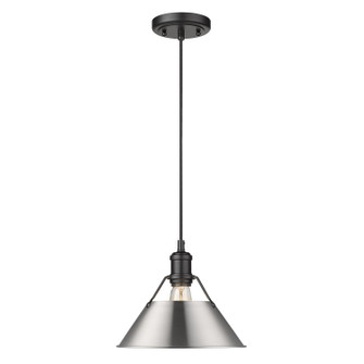 Orwell BLK One Light Pendant in Matte Black (62|3306MBLKPW)