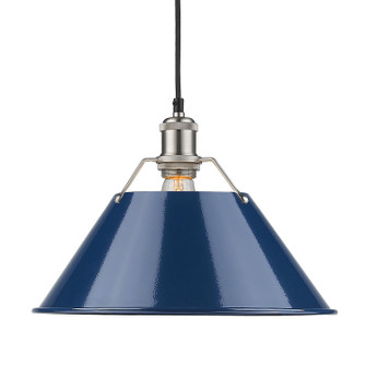 Orwell One Light Pendant in Pewter (62|3306LPWNVY)