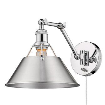 Orwell One Light Wall Sconce in Chrome (62|3306A1WCHPW)