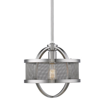 Colson One Light Mini Pendant in Pewter (62|3167M1LPWPW)