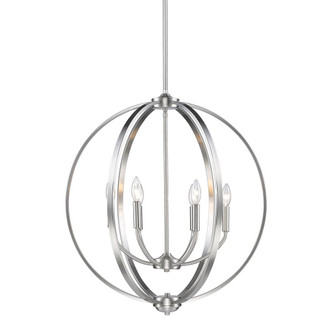 Colson PW Six Light Chandelier in Pewter (62|31676PW)