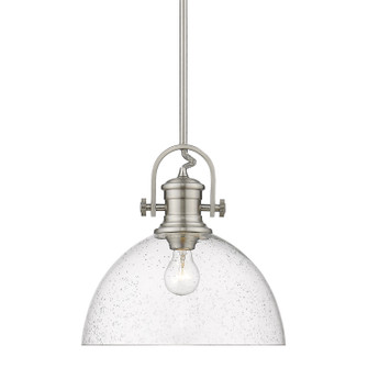 Hines PW One Light Pendant in Pewter (62|3118LPWSD)