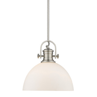 Hines One Light Pendant in Pewter (62|3118LPWOP)