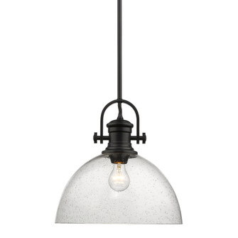 Hines BLK One Light Pendant in Matte Black (62|3118LBLKSD)