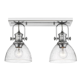 Hines Two Light Semi-Flush Mount in Chrome (62|31182SFCHSD)