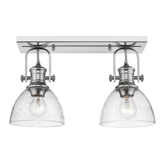Hines CH Two Light Semi-Flush Mount in Chrome (62|31182SFCHSD)
