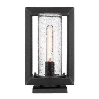 Smyth One Light Outdoor Pier Mount in Natural Black (62|2073OPRNBSD)
