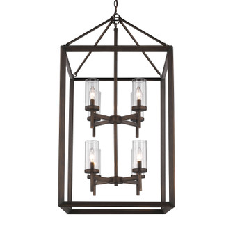 Smyth Eight Light Pendant in Gunmetal Bronze (62|20738PGMTCLR)