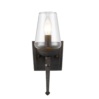 Marcellis One Light Wall Sconce in Dark Natural Iron (62|12081WDNI)