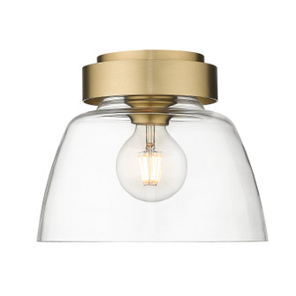 Remy One Light Flush Mount in Brushed Champagne Brass (62|0314FM10BCBCLR)