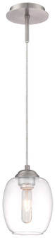 Bubble One Light Mini Pendant in Brushed Nickel (42|P931084)