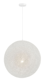 Entwined One Light Pendant in Matte White (42|P557144B)