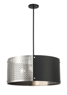 Noho Four Light Pendant in Brushed Nickel W/ Sand Coal (42|P5533420)